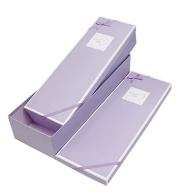 紫色长方形礼盒